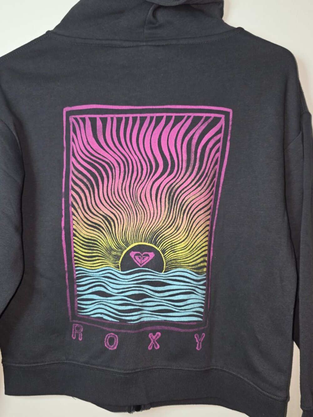 NWT Roxy Youth Zip Up Jacket Beach Casual